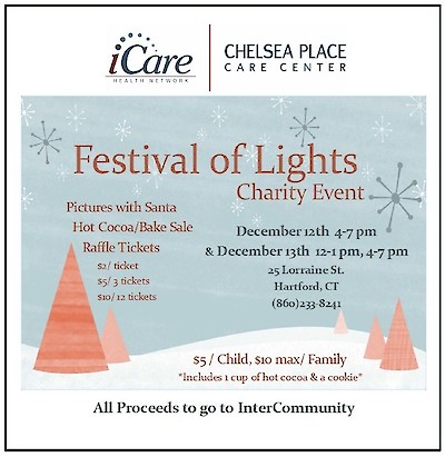 Chelsea Place Care Center, iCare Health Network, Festival of Lights Charity Event